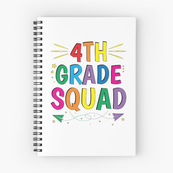 Item preview, 4th Grade Squad Fourth First Day of School designed and sold by ZNOVANNA.