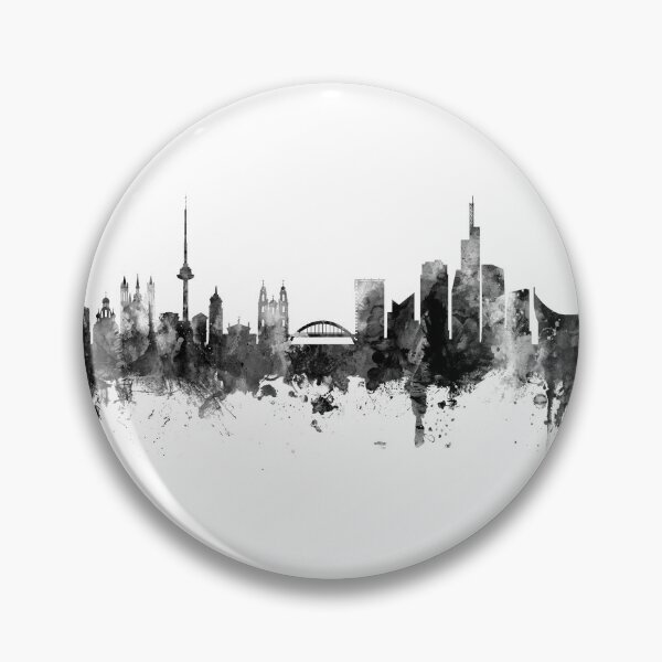 Item preview, Vilnius Lithuania Skyline designed and sold by ArtPrints.