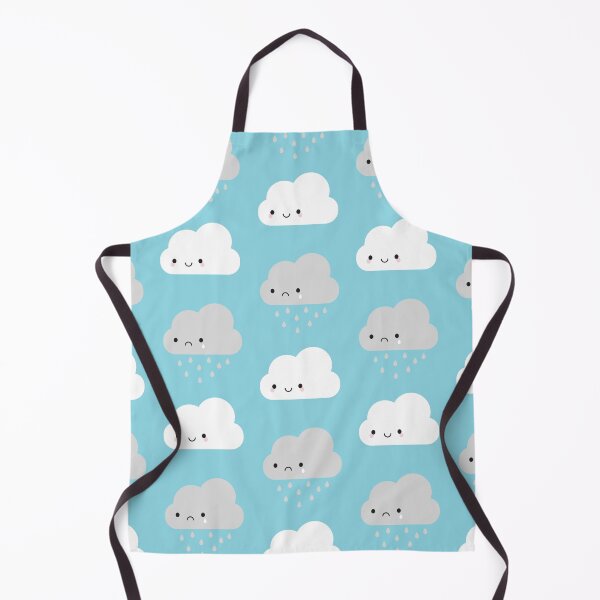 Item preview, Happy and Sad Kawaii Clouds designed and sold by marcelinesmith.