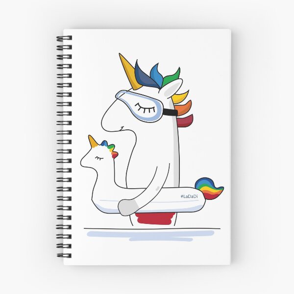 Item preview, swimming unicorn designed and sold by LaDaDi.