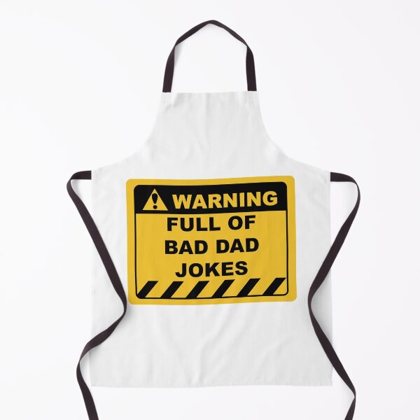 Item preview, Funny Human Warning Label / Sign FULL OF BAD DAD JOKES Sayings Sarcasm Humor Quotes designed and sold by ColorMeHappy123.