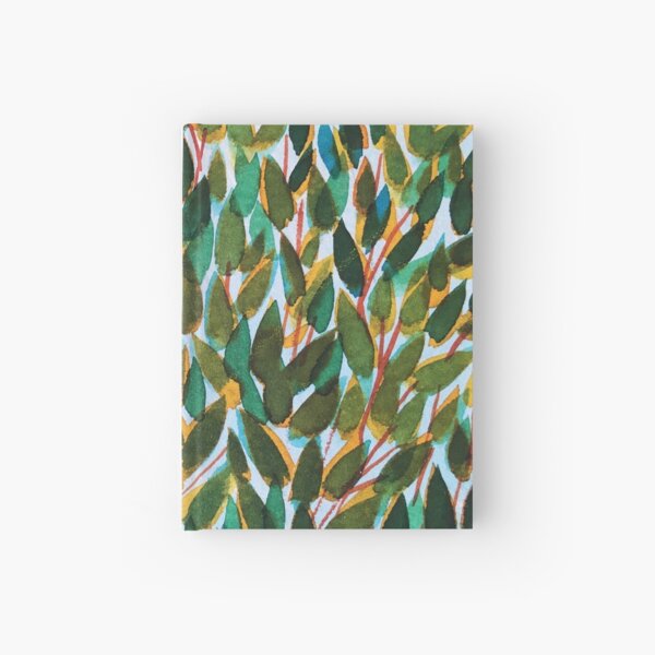 For a dark leafy day Hardcover Journal
