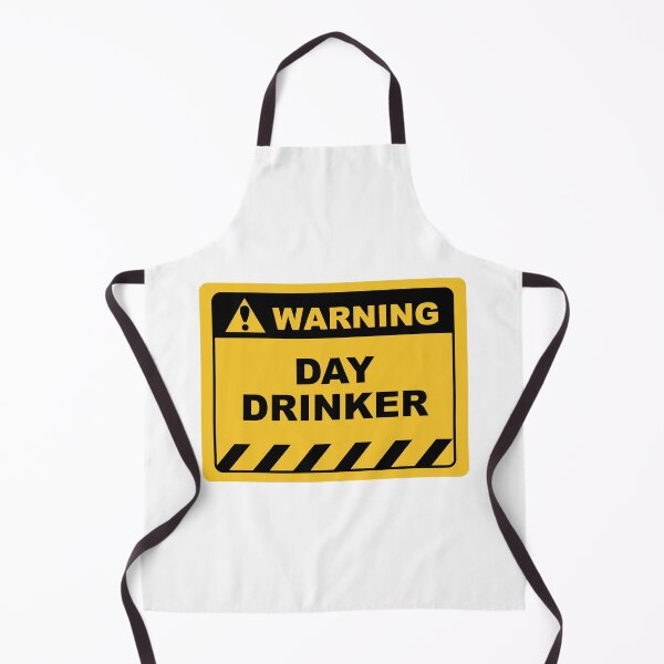 Item preview, Funny Human Warning Label / Sign DAY DRINKER Sayings Sarcasm Humor Quotes designed and sold by ColorMeHappy123.