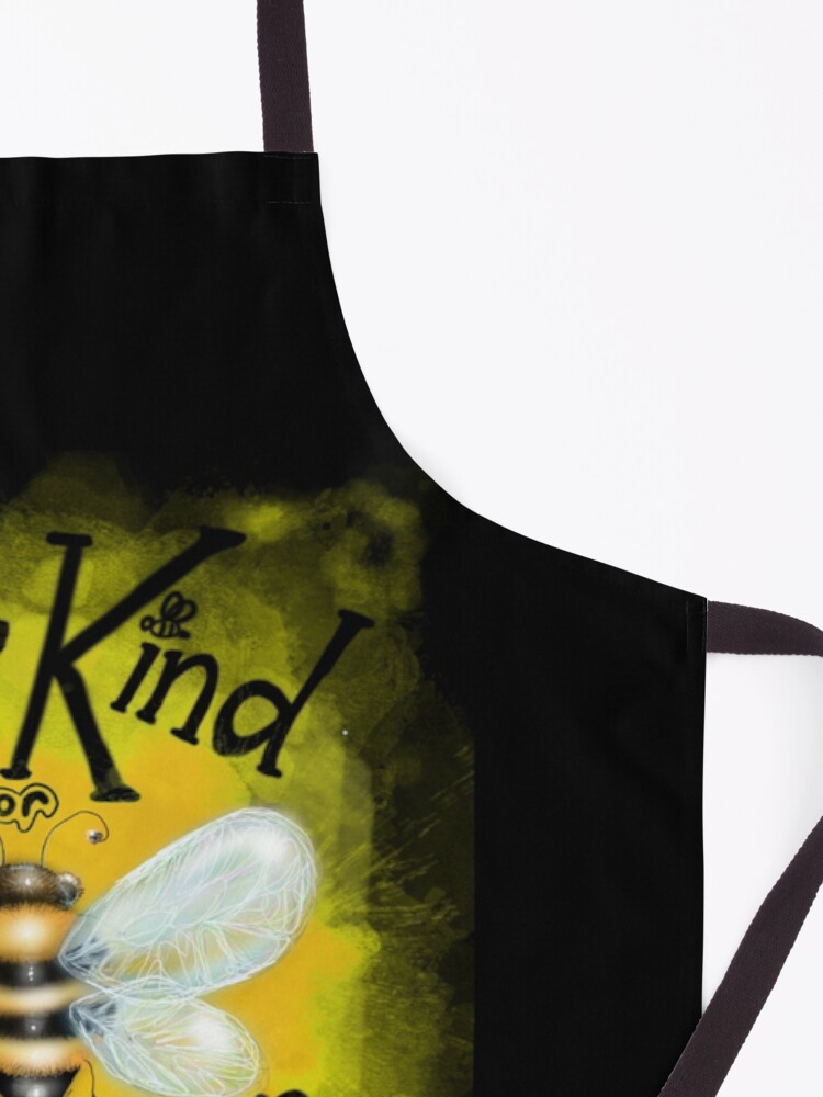 Alternate view of Bee Kind or Bee Gone Apron