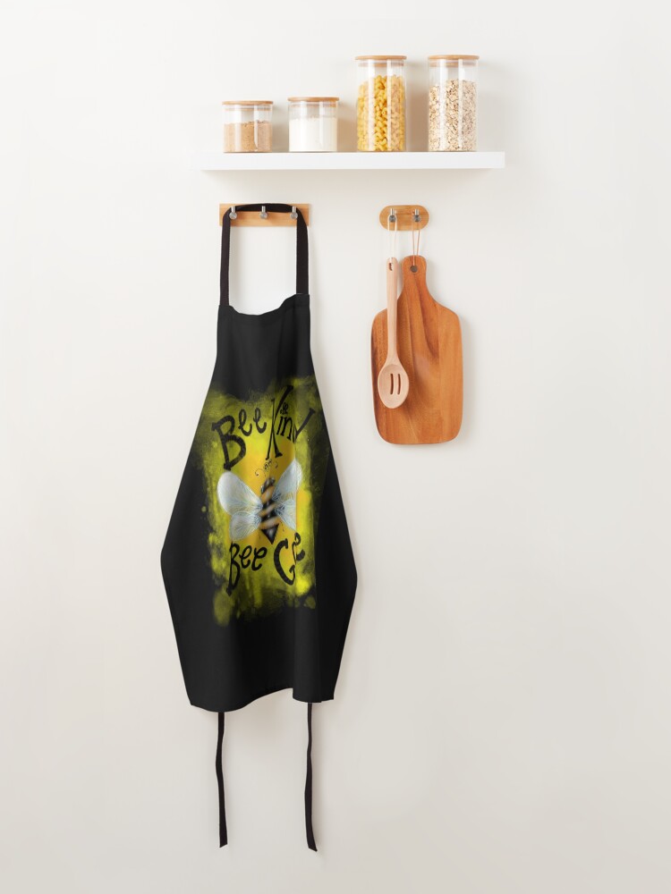 Alternate view of Bee Kind or Bee Gone Apron