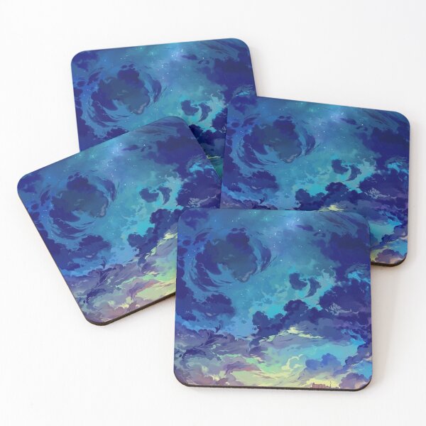 Item preview, Futuristic sunset designed and sold by AtomaïLuna.