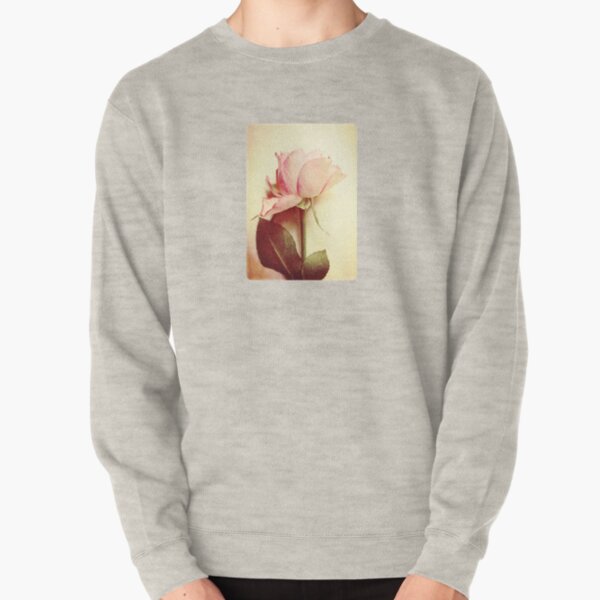 Vintage Rose Pullover Sweatshirt