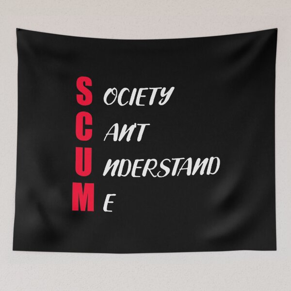 Item preview, Scum society nerd lateral thinker rebel designed and sold by Dsigns.
