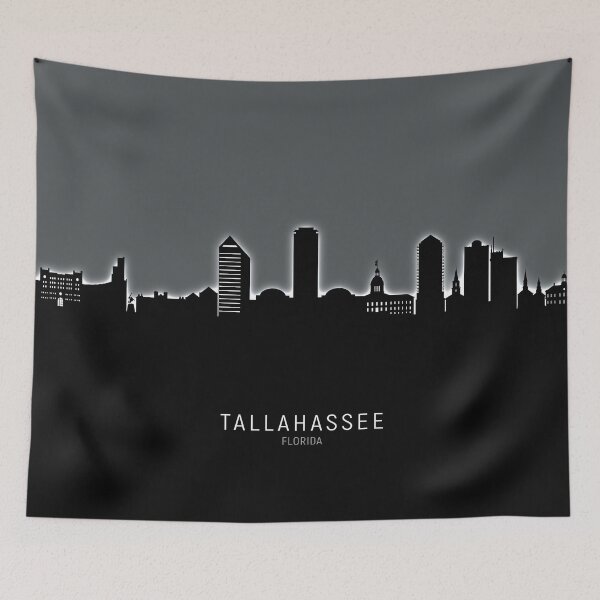 Item preview, Tallahassee Florida Skyline designed and sold by ArtPrints.