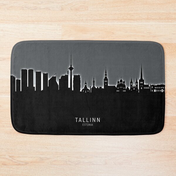 Item preview, Tallinn Estonia Skyline designed and sold by ArtPrints.