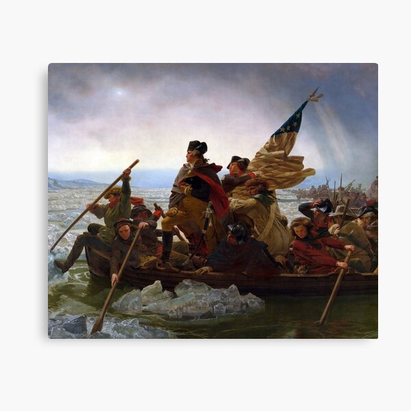 George Washington's Crossing of the Delaware River Canvas Print