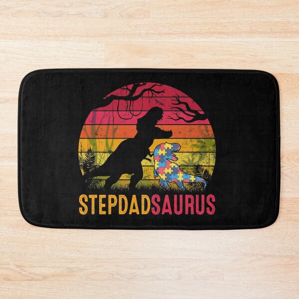 Item preview, Stepdad Saurus Rex Autism Awareness Funny Dinosaur Gift designed and sold by mynotn.