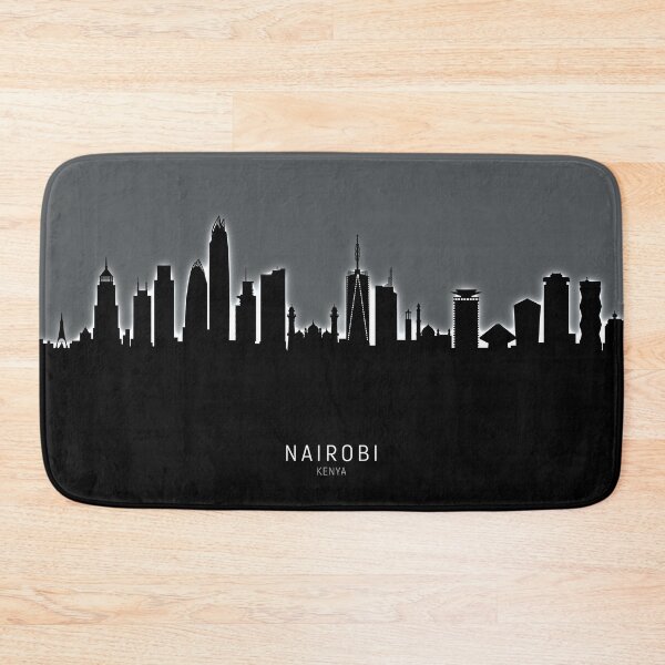 Item preview, Nairobi Kenya Skyline designed and sold by ArtPrints.