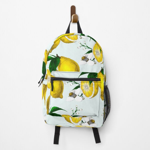 Item preview, Cute Lemon Print on Blue Background designed and sold by kapotka.