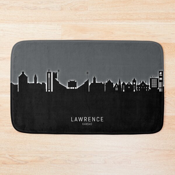 Item preview, Lawrence Kansas Skyline designed and sold by ArtPrints.
