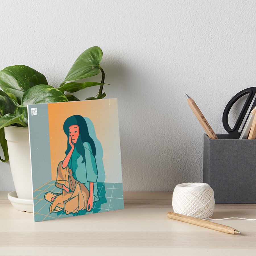 Item preview, Art Board Print designed and sold by tintactoc.