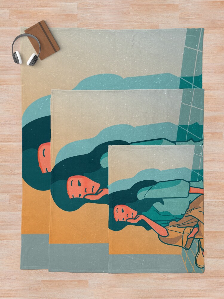 Thumbnail 5 of 6, Throw Blanket, Undecided designed and sold by tintactoc.