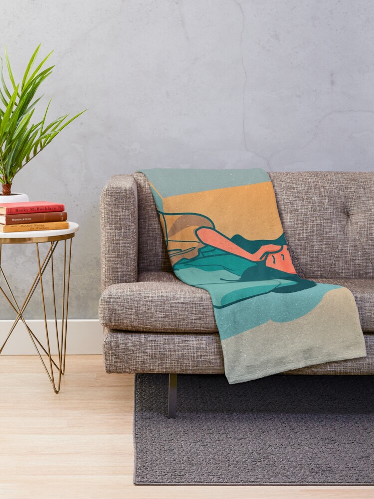 Thumbnail 2 of 6, Throw Blanket, Undecided designed and sold by tintactoc.