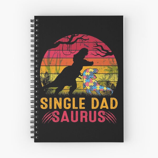 Item preview, Single Dad Saurus Rex Autism Awareness Funny Dinosaur Gift designed and sold by mynotn.