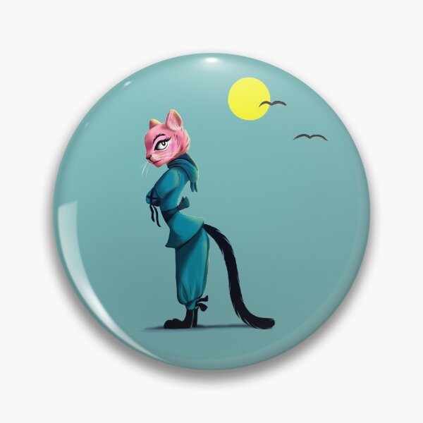 Item preview, Ninja cat designed and sold by nadine-colin.