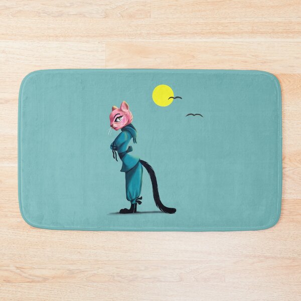 Item preview, Ninja cat designed and sold by nadine-colin.