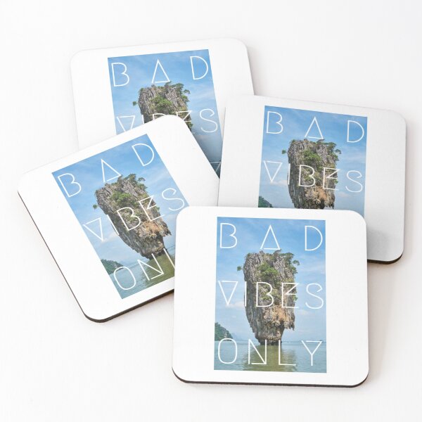 Item preview, Bad Vibes Only Island Phang Nga Bay designed and sold by ShakePoD.