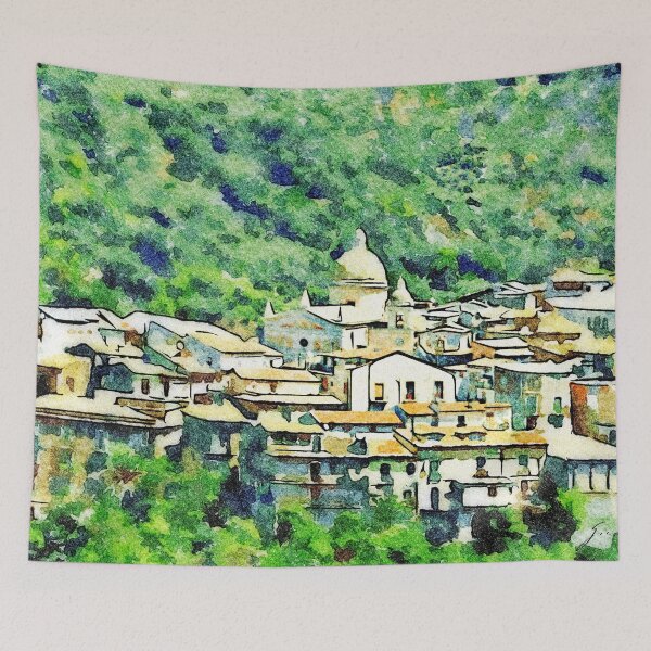 Item preview, Cityscape of the village designed and sold by Giuseppe Cocco.
