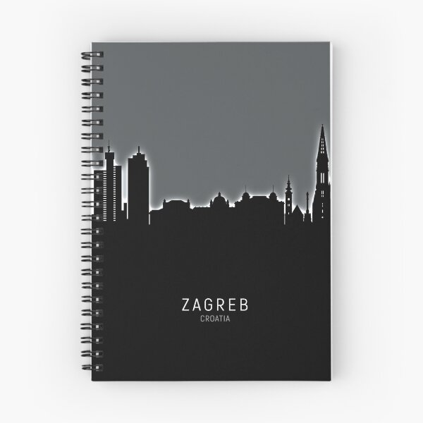 Item preview, Zagreb Croatia Skyline designed and sold by ArtPrints.