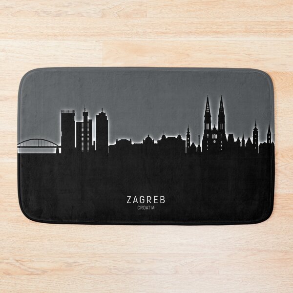 Item preview, Zagreb Croatia Skyline designed and sold by ArtPrints.
