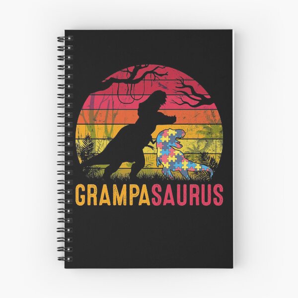 Item preview, Grampa Saurus Rex Autism Awareness Funny Dinosaur Gift designed and sold by mynotn.