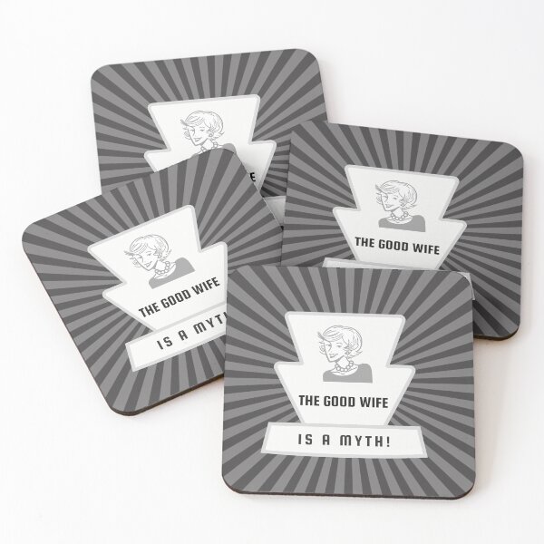 Item preview, The good wife is a myth designed and sold by Delicarte.