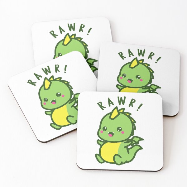 Item preview, Rawr! Cute Kawaii Dinosaur - Cute Baby Dino designed and sold by TamGustam.