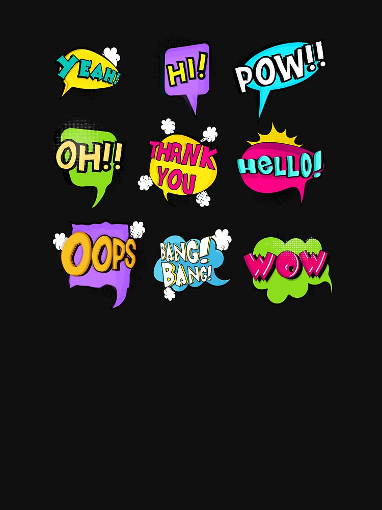 "Funny Interjections " Tshirt for Sale by fatir8 Redbubble