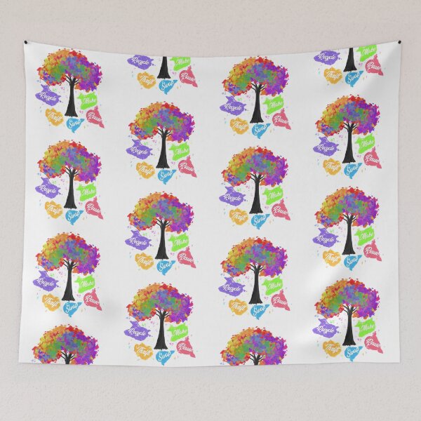 Item preview, Recycle Painterly Tree designed and sold by SimonWoodsArt.