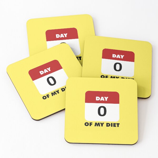 Item preview, Day 0 of My Diet Calendar designed and sold by merrythrone.