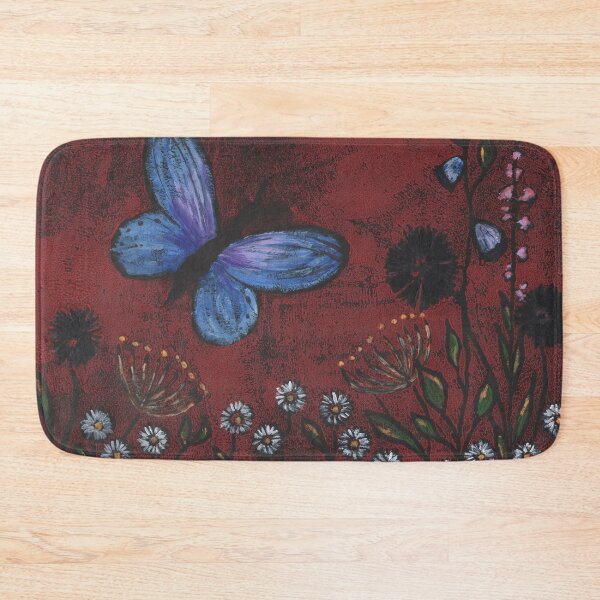 Item preview, Butterfly and Flowers 4 designed and sold by Jan Palmer.
