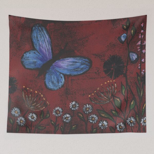 Item preview, Butterfly and Flowers 4 designed and sold by Jan Palmer.