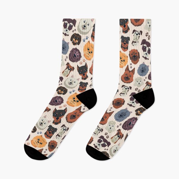 Item preview, Cute Cartoon Dog Owner pattern gift designed and sold by Patterntastic.