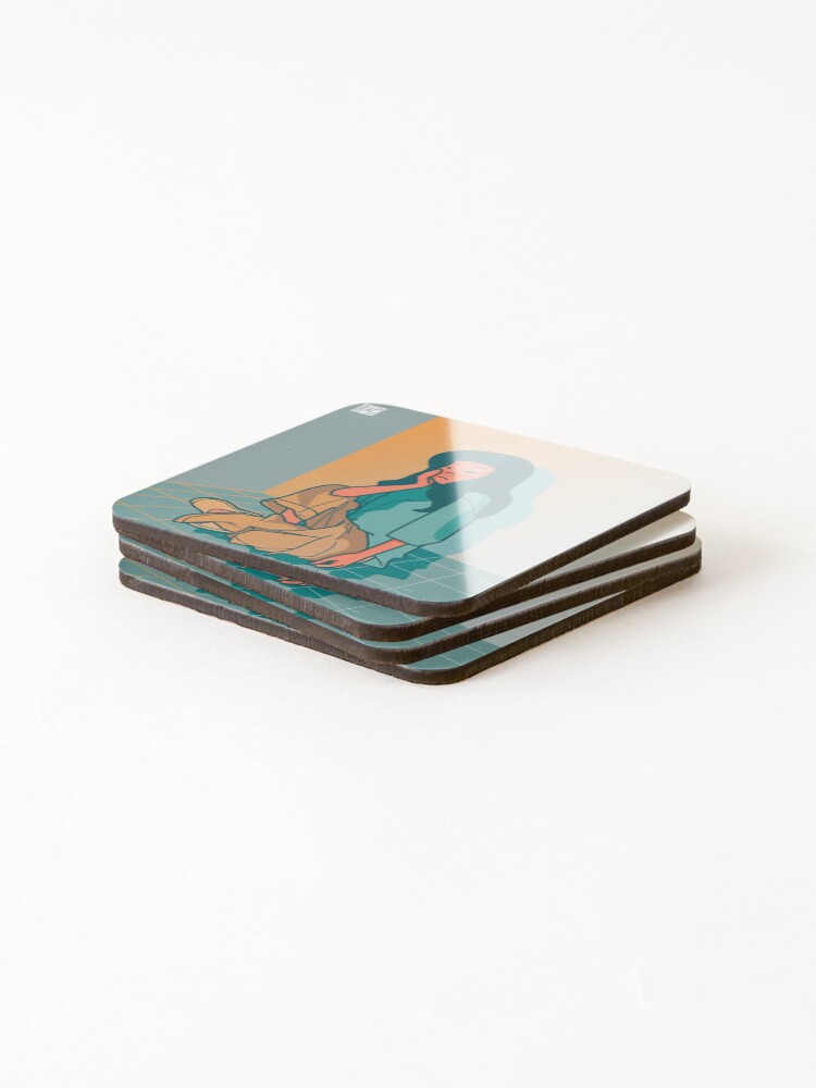 Thumbnail 4 of 5, Coasters (Set of 4), Undecided designed and sold by tintactoc.