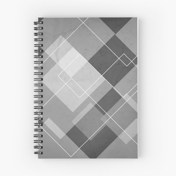 Item preview, Overlapping Diamond Lines on Charcoal Gray designed and sold by simplydesignart.