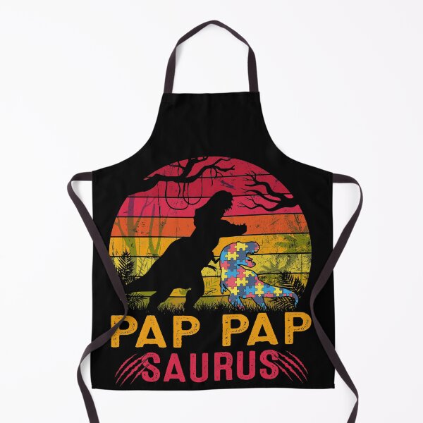 Item preview, Pap Pap Saurus Rex Autism Awareness Funny Dinosaur Gift designed and sold by mynotn.
