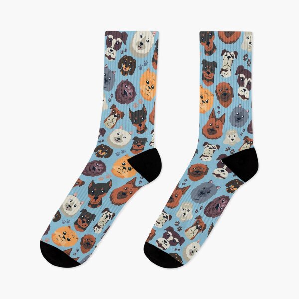 Item preview, Cute Dog & Pet Owner pattern gift designed and sold by Patterntastic.