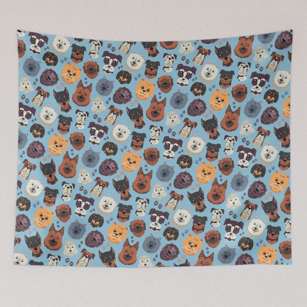 Item preview, Cute Dog & Pet Owner pattern gift designed and sold by Patterntastic.
