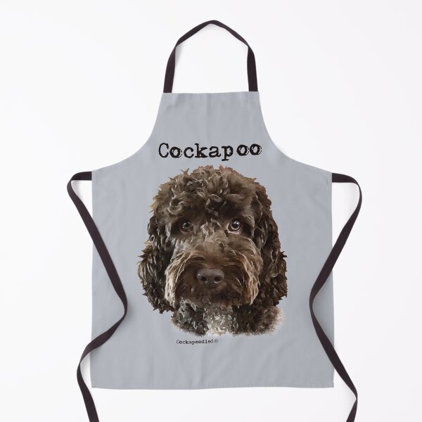 Item preview, Chocolate Cockapoo Dog  designed and sold by Happy Dog Doodles.