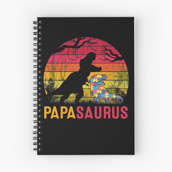 Item preview, Papa Saurus Rex Autism Awareness Funny Dinosaur Gift designed and sold by mynotn.