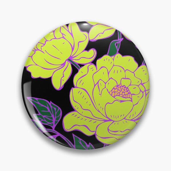 Item preview, Yellow Peonies designed and sold by HeadRubble.