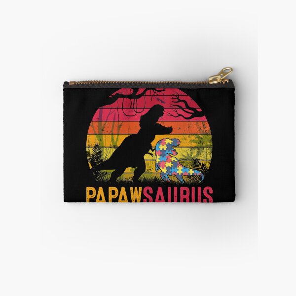 Item preview, Papaw Saurus Rex Autism Awareness Funny Dinosaur Gift designed and sold by mynotn.
