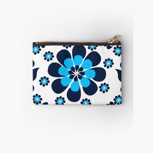 Item preview, Blue Floral Design designed and sold by Nisha Prabhu.