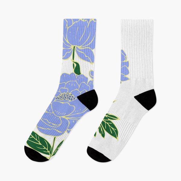 Item preview, Blue Peonies designed and sold by HeadRubble.