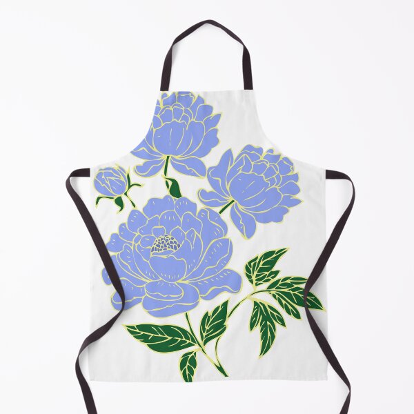 Item preview, Blue Peonies designed and sold by HeadRubble.